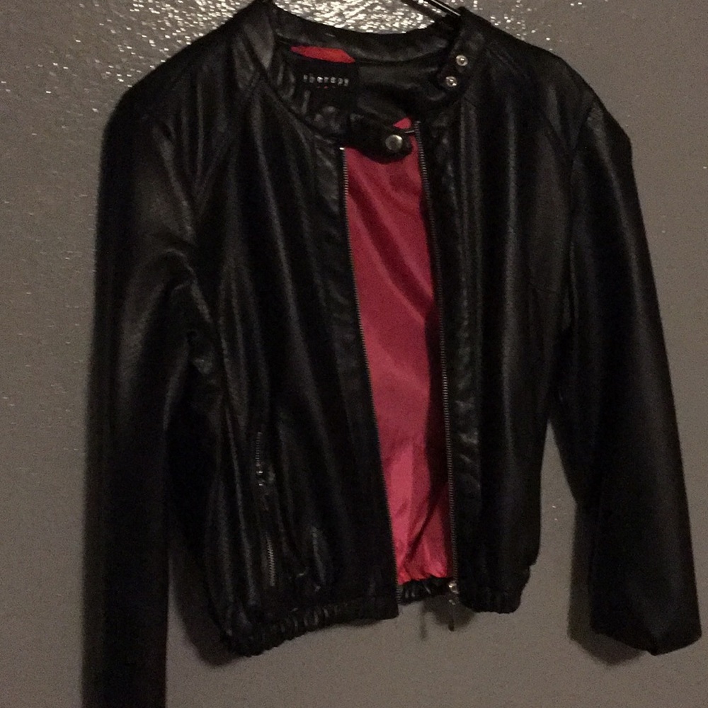 Leather jacket